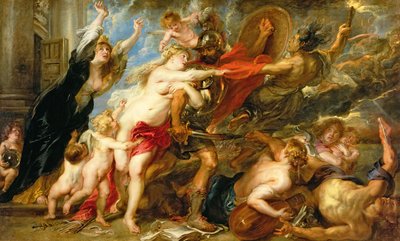 戦争の結果、1637-38 作： Peter Paul Rubens